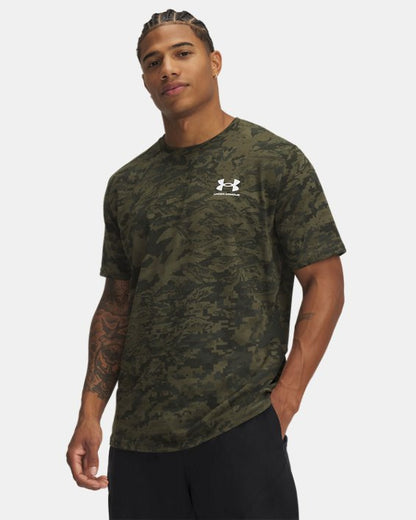 UA ABC Camo Men's Short Sleeve