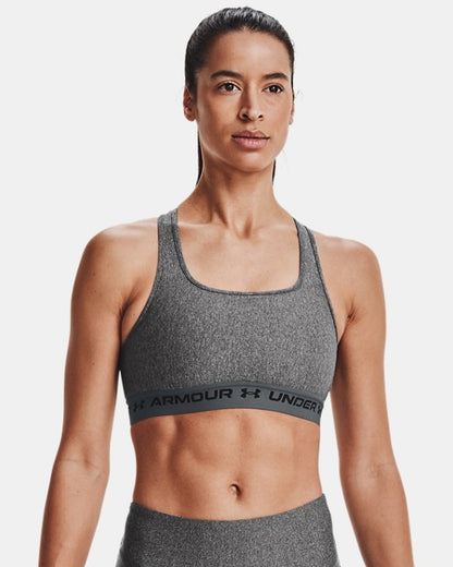 Crossback Mid Heather Women's Sports Bra
