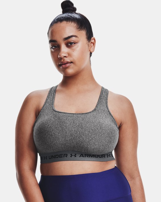 Crossback Mid Heather Women's Sports Bra
