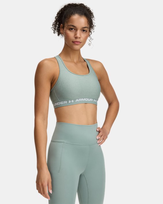 Crossback Mid Heather Women's Sports Bra