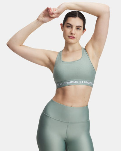 Crossback Mid Heather Women's Sports Bra