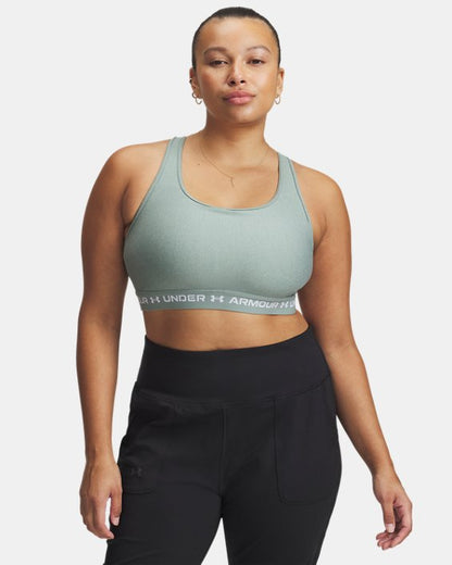 Crossback Mid Heather Women's Sports Bra