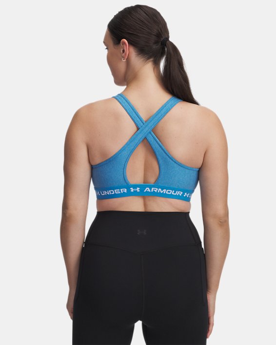 Crossback Mid Heather Women's Sports Bra