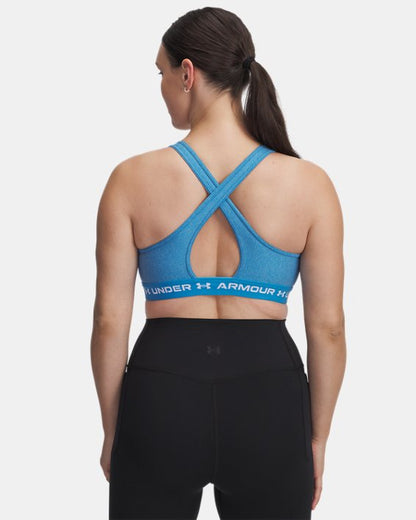 Crossback Mid Heather Women's Sports Bra