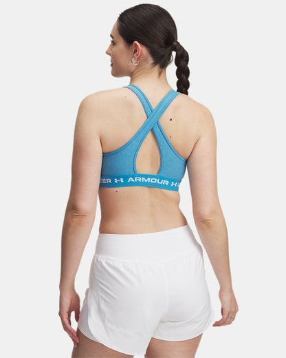 Crossback Mid Heather Women's Sports Bra