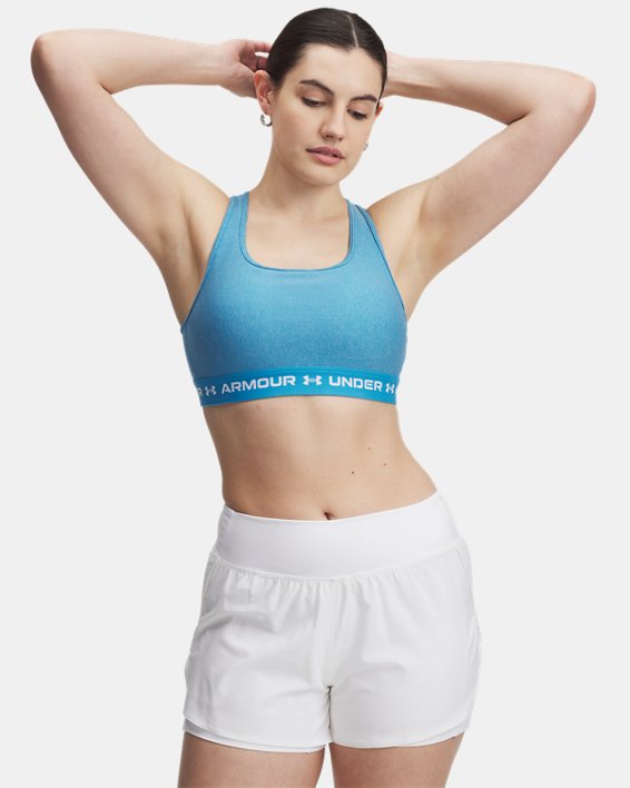 Crossback Mid Heather Women's Sports Bra