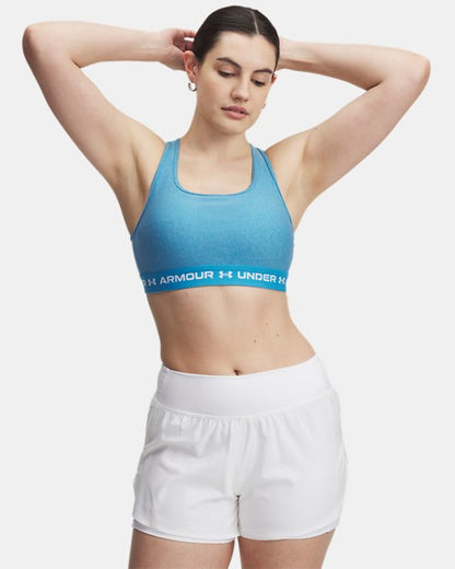 Crossback Mid Heather Women's Sports Bra