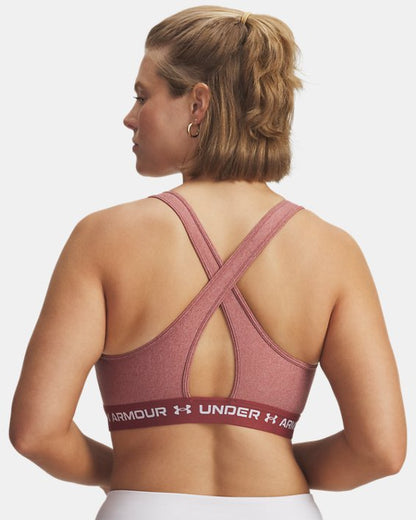 Crossback Mid Heather Women's Sports Bra