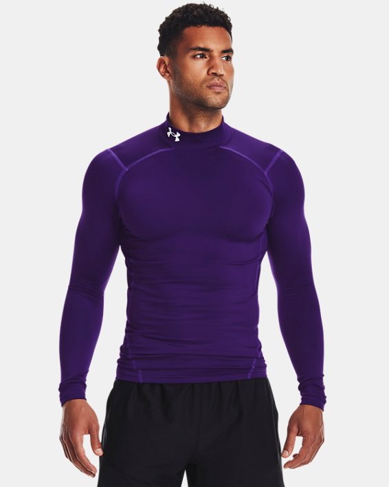 ColdGear Men's Compression Mock Long Sleeve