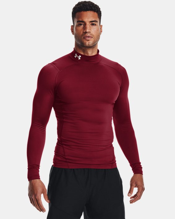 ColdGear Men's Compression Mock Long Sleeve