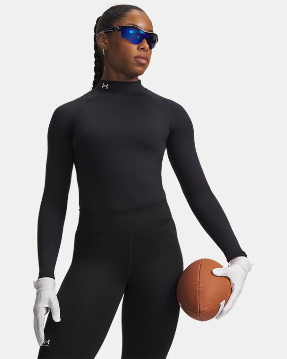 ColdGear Women's Mock Neck Long Sleeve