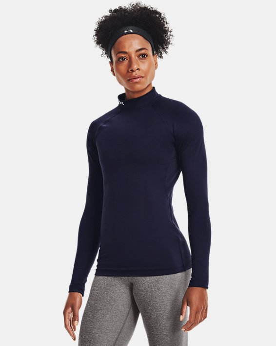 ColdGear Women's Mock Neck Long Sleeve