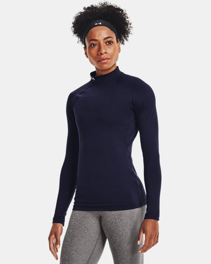 ColdGear Women's Mock Neck Long Sleeve