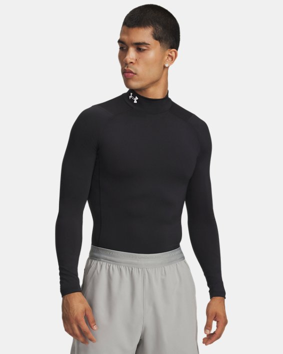HeatGear Men's Compression Mock Long Sleeve