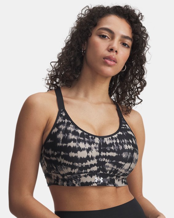 UA Continuum Mid Printed Women's Sports Bra