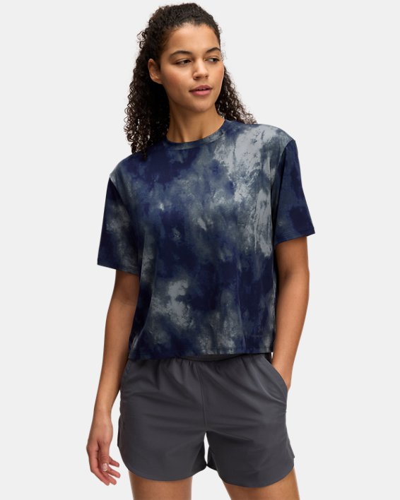 UA RUSH Energy Printed Women's Short Sleeve