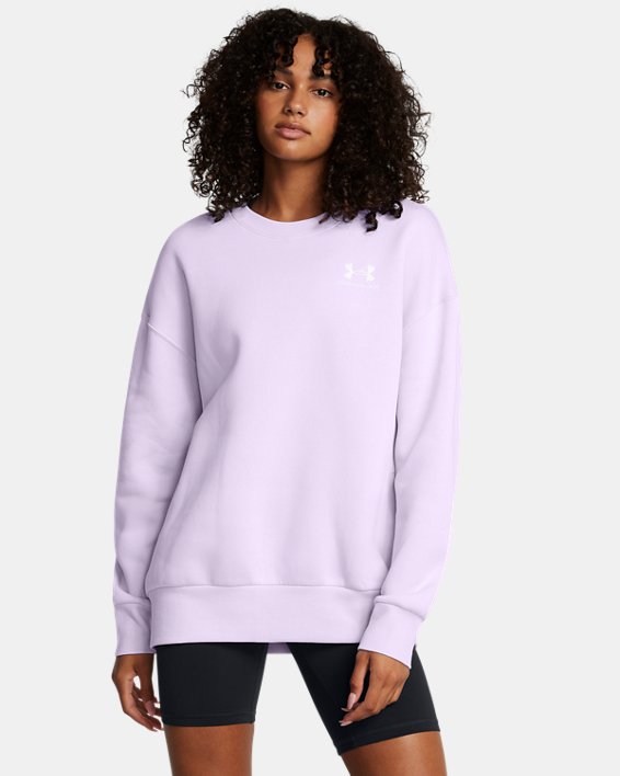 UA Icon Fleece Women's Oversized Crew