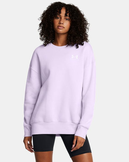 UA Icon Fleece Women's Oversized Crew