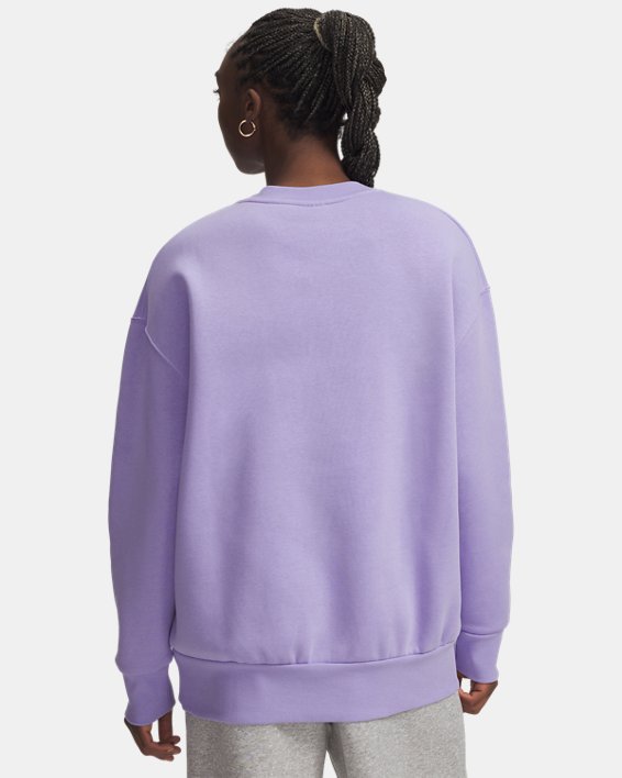 UA Icon Fleece Women's Oversized Crew