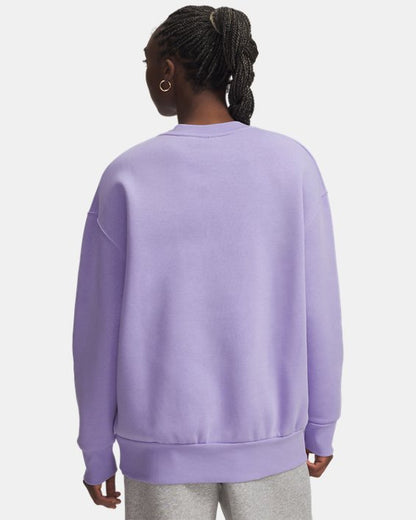UA Icon Fleece Women's Oversized Crew