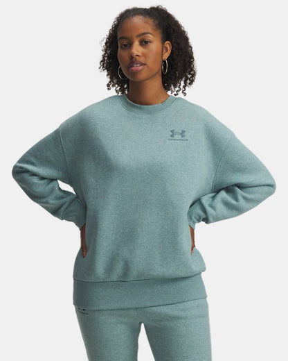 UA Icon Fleece Women's Oversized Crew