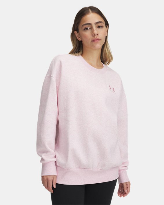 UA Icon Fleece Women's Oversized Crew