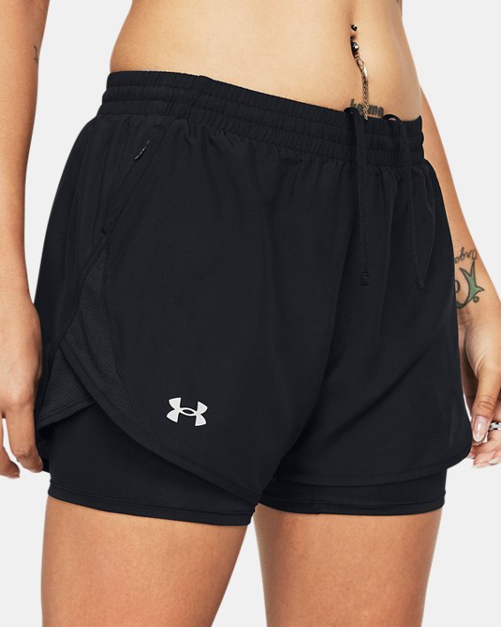 UA Fly By Women's 2 in 1 Shorts