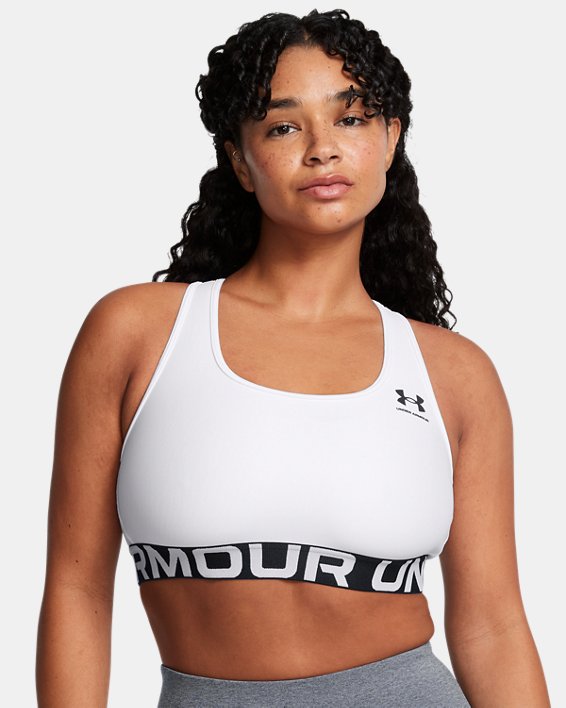 HeatGear Armour Mid Branded Women's Sports Bra