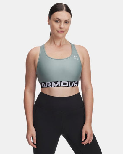 HeatGear Armour Mid Branded Women's Sports Bra