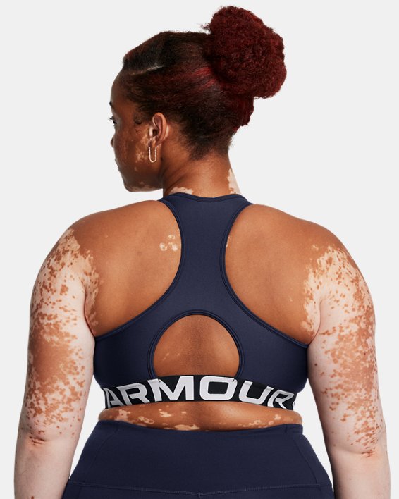 HeatGear Armour Mid Branded Women's Sports Bra