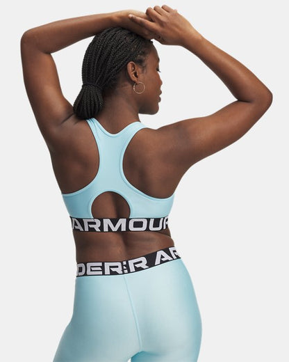 HeatGear Armour Mid Branded Women's Sports Bra
