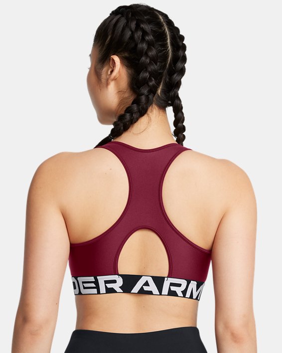 HeatGear Armour Mid Branded Women's Sports Bra