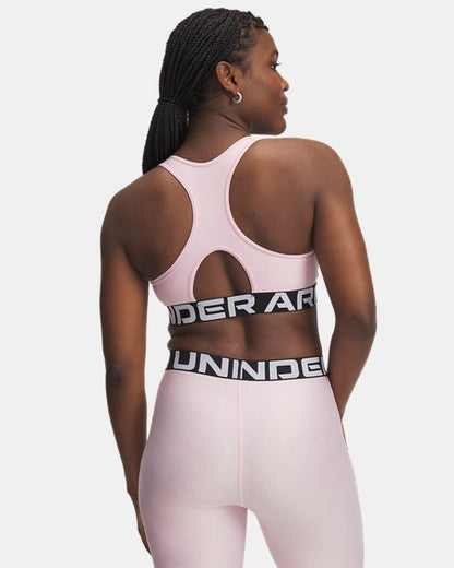 HeatGear Armour Mid Branded Women's Sports Bra