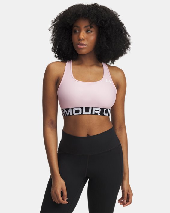 HeatGear Armour Mid Branded Women's Sports Bra