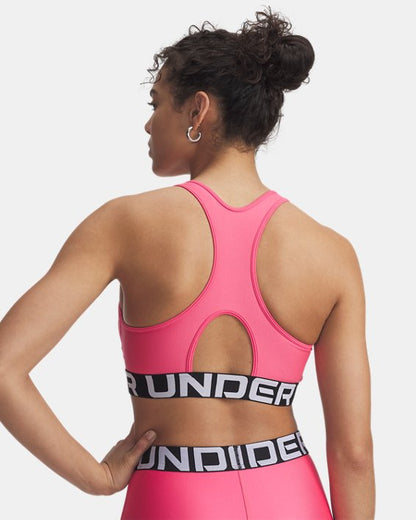 HeatGear Armour Mid Branded Women's Sports Bra