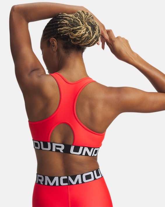 HeatGear Armour Mid Branded Women's Sports Bra