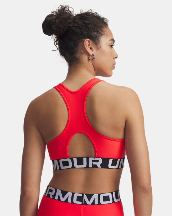 HeatGear Armour Mid Branded Women's Sports Bra