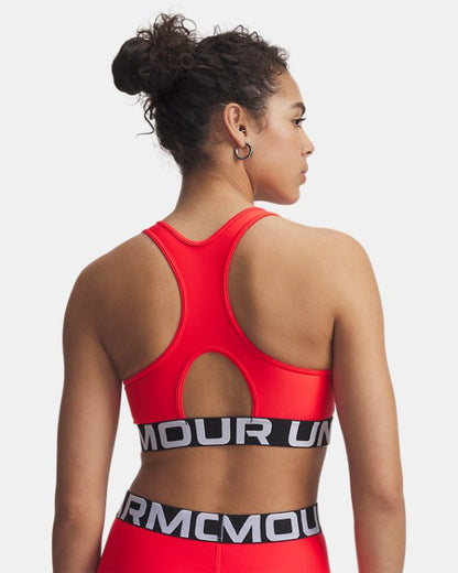 HeatGear Armour Mid Branded Women's Sports Bra