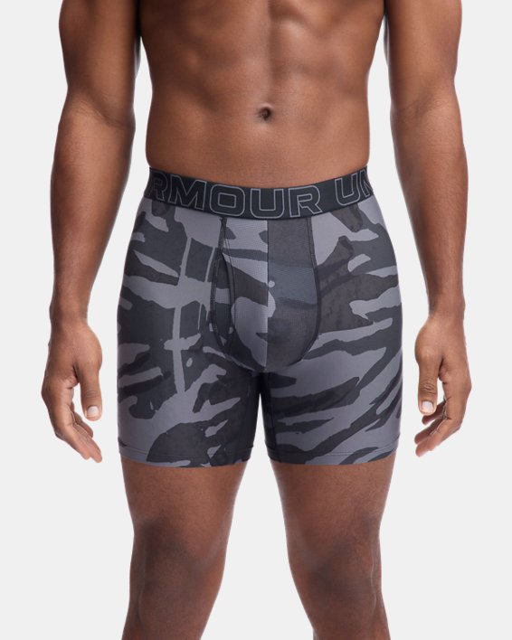 UA Performance Tech Printed Men's 6 Boxerjock