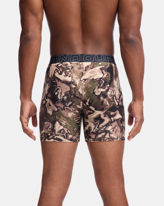 UA Performance Tech Printed Men's 6 Boxerjock