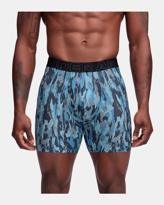 UA Performance Tech Printed Men's 6 Boxerjock