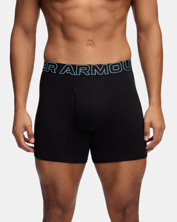 UA Performance Cotton Men's 6 3 Pack Boxerjock