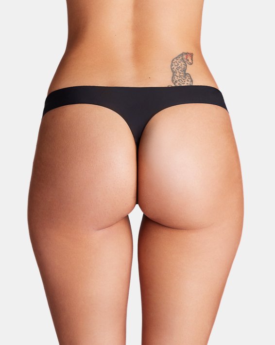 UA Pure Stretch Women's 3 Pack No Show Thong