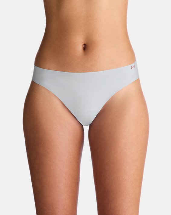 UA Pure Stretch Women's 3 Pack No Show Thong
