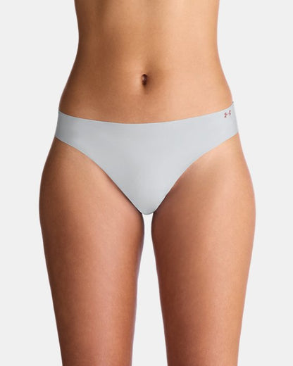 UA Pure Stretch Women's 3 Pack No Show Thong