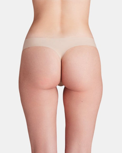 UA Pure Stretch Women's 3 Pack No Show Thong