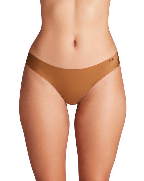 UA Pure Stretch Women's 3 Pack No Show Thong