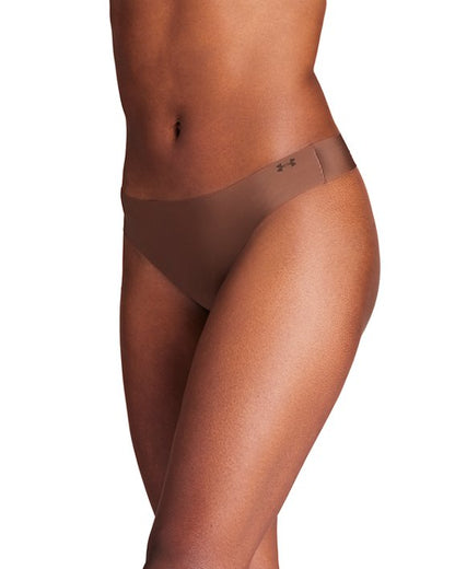 UA Pure Stretch Women's 3 Pack No Show Thong