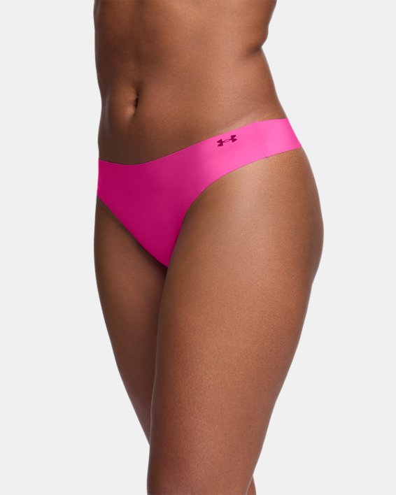 UA Pure Stretch Women's 3 Pack No Show Thong