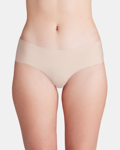 UA Pure Stretch Women's 3 Pack No Show Hipster